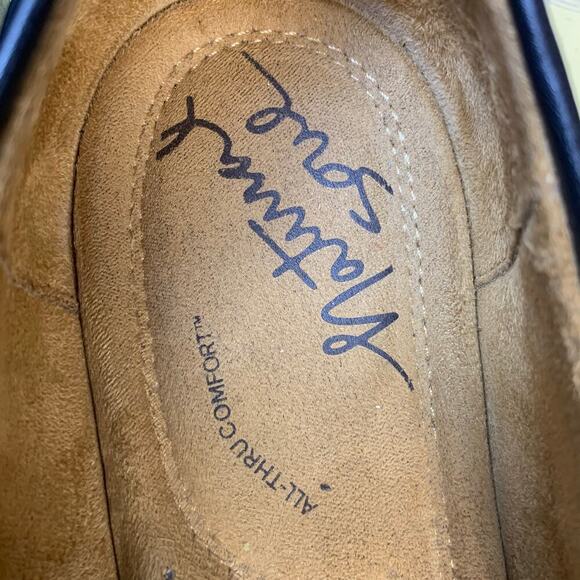 Naturalizer Natural Soul Gacee Black Leather Loafers Size 9W - Picture 8 of 9